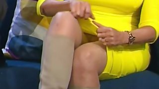 Carol Vorderman Upskirt zoomed